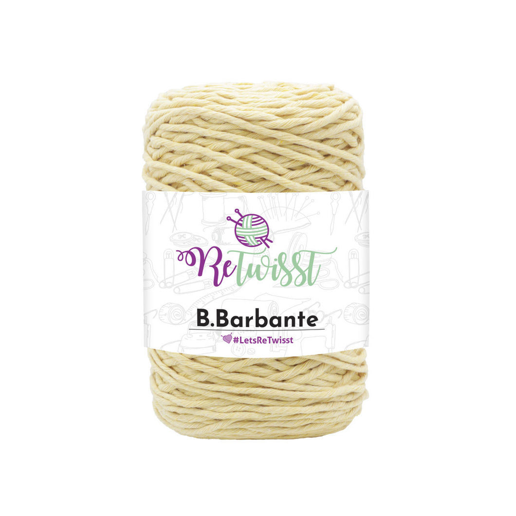 Yarn: Retwisst Barbante, Natural, Recycled Cotton, 250g