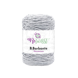 Yarn: Retwisst Barbante, Light Grey, Recycled Cotton, 250g