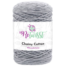 Load image into Gallery viewer, Yarn: Retwisst Chainy Cotton, Grey, Recycled Cotton, 250g
